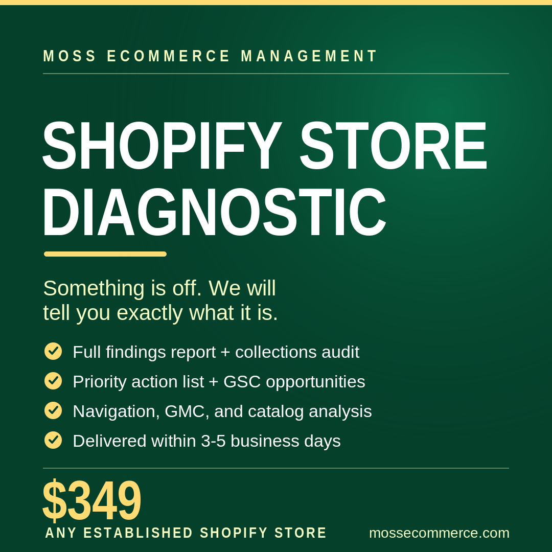 Shopify Store Diagnostic