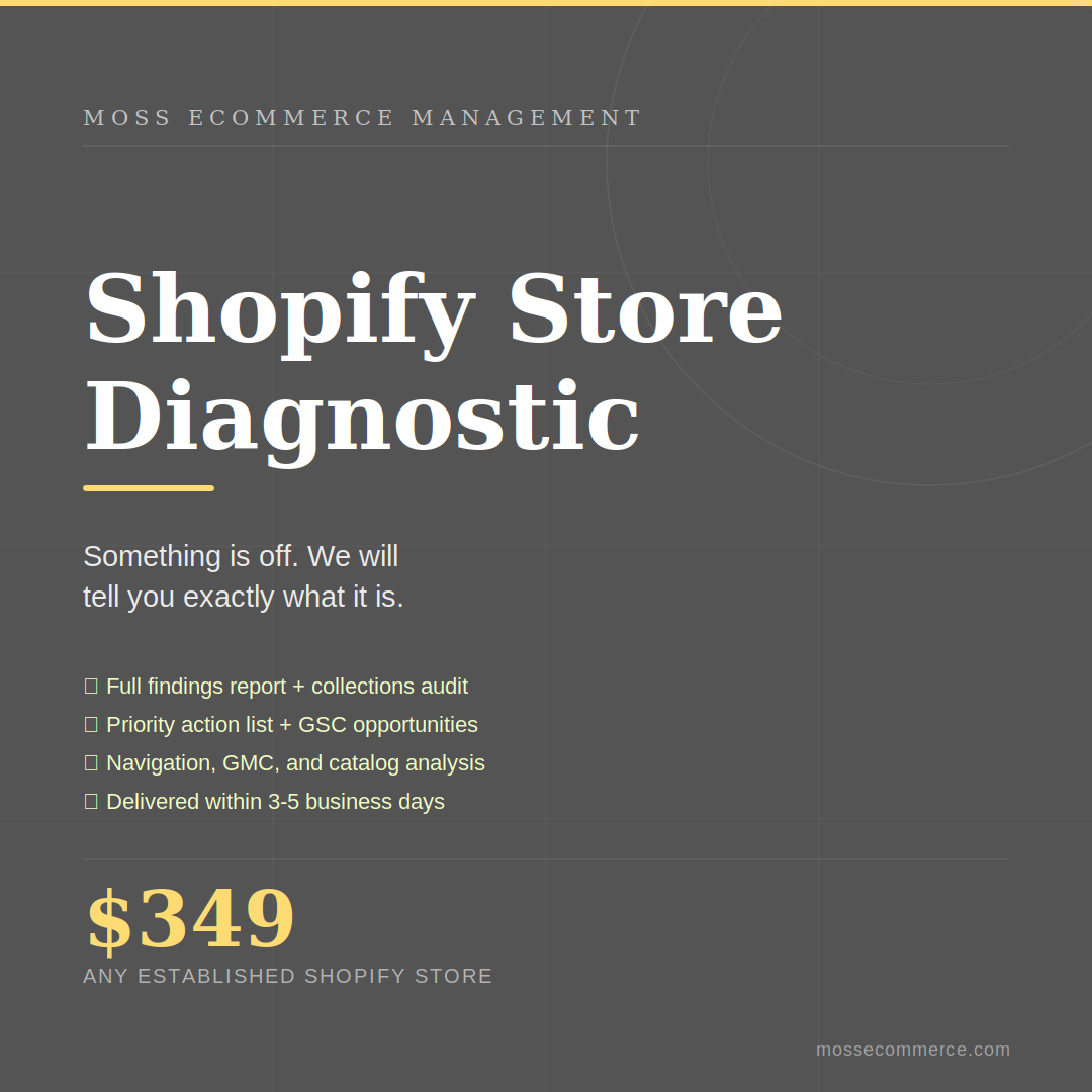Shopify Store Diagnostic